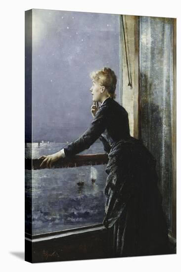 The Milky Way-Alfred Stevens-Stretched Canvas