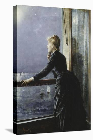 The Milky Way-Alfred Stevens-Stretched Canvas