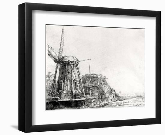 The Mill, 1641-Rembrandt van Rijn-Framed Giclee Print