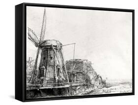 The Mill, 1641-Rembrandt van Rijn-Framed Stretched Canvas