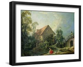 The Mill, 1751-Francois Boucher-Framed Giclee Print