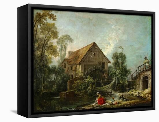 The Mill, 1751-Francois Boucher-Framed Stretched Canvas