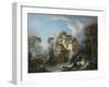 The Mill at Charenton, c.1756-Francois Boucher-Framed Giclee Print