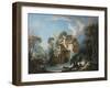 The Mill at Charenton, C.1756-Francois Boucher-Framed Giclee Print