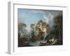 The Mill at Charenton, C.1756-Francois Boucher-Framed Giclee Print