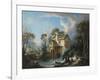 The Mill at Charenton, C.1756-Francois Boucher-Framed Giclee Print