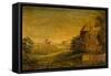 The Mill at Ryhope Grange-R.M. Hall-Framed Stretched Canvas