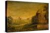 The Mill at Ryhope Grange-R.M. Hall-Stretched Canvas