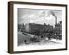 The Mill at Saltaire, C1880-null-Framed Giclee Print