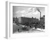 The Mill at Saltaire, C1880-null-Framed Giclee Print