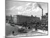 The Mill at Saltaire, C1880-null-Mounted Giclee Print