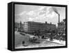 The Mill at Saltaire, C1880-null-Framed Stretched Canvas