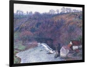 The Mill at Vervy, 1889-Claude Monet-Framed Giclee Print