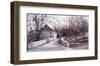 The Mill Bridge-Ray Hendershot-Framed Giclee Print