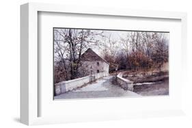 The Mill Bridge-Ray Hendershot-Framed Art Print