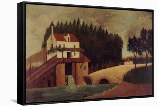 The Mill, circa 1896-Henri Rousseau-Framed Stretched Canvas