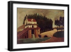 The Mill, circa 1896-Henri Rousseau-Framed Giclee Print
