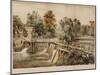 The Mill-Dam at Sleepy Hollow-Mary Cassatt-Mounted Giclee Print
