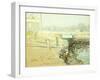 The Mill Dam, Cos Cob, 1903-Childe Hassam-Framed Premium Giclee Print