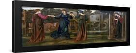 The Mill, Girls Dancing to Music by a River, 1870-Edward Burne-Jones-Framed Giclee Print