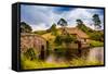 The Mill, Hobbiton, North Island, New Zealand, Pacific-Laura Grier-Framed Stretched Canvas