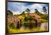 The Mill, Hobbiton, North Island, New Zealand, Pacific-Laura Grier-Framed Premium Photographic Print