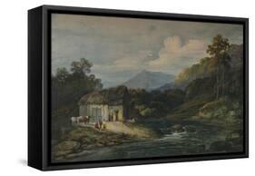 The Mill in Combe Neath, c1776-John Laporte-Framed Stretched Canvas