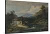 The Mill in Combe Neath, c1776-John Laporte-Stretched Canvas