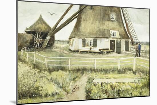 The Mill; Le Moulin, 1881-Vincent van Gogh-Mounted Giclee Print