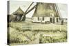 The Mill; Le Moulin, 1881-Vincent van Gogh-Stretched Canvas