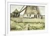 The Mill; Le Moulin, 1881-Vincent van Gogh-Framed Giclee Print