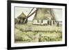 The Mill; Le Moulin, 1881-Vincent van Gogh-Framed Giclee Print