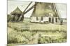 The Mill; Le Moulin, 1881-Vincent van Gogh-Mounted Giclee Print