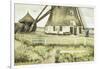 The Mill; Le Moulin, 1881-Vincent van Gogh-Framed Giclee Print