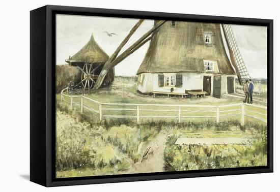 The Mill; Le Moulin, 1881-Vincent van Gogh-Framed Stretched Canvas
