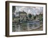 The Mill, Montreuil-Bellay, 1914-Henri Eugene Augustin Le Sidaner-Framed Giclee Print