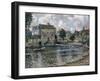 The Mill, Montreuil-Bellay, 1914-Henri Eugene Augustin Le Sidaner-Framed Giclee Print