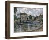 The Mill, Montreuil-Bellay, 1914-Henri Eugene Augustin Le Sidaner-Framed Giclee Print