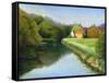 The Mill on the Stour-Anthony Rule-Framed Stretched Canvas