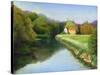 The Mill on the Stour-Anthony Rule-Stretched Canvas