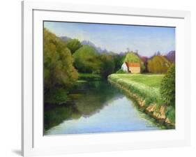 The Mill on the Stour-Anthony Rule-Framed Giclee Print