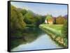 The Mill on the Stour-Anthony Rule-Framed Stretched Canvas
