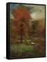 The Mill Pond, 1889-George Inness Snr.-Framed Stretched Canvas