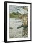 The Mill Pond, Cos Cob, Connecticut, 1902-Childe Hassam-Framed Premium Giclee Print