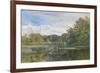 The Mill Pond, Evelyn Woods, 1860-George Vicat Cole-Framed Giclee Print