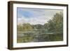 The Mill Pond, Evelyn Woods, 1860-George Vicat Cole-Framed Giclee Print