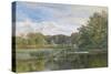 The Mill Pond, Evelyn Woods, 1860-George Vicat Cole-Stretched Canvas