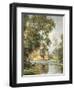 The Mill Pond, Houghton, Huntingdonshire-William Blacklock-Framed Premium Giclee Print