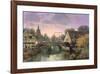 The Mill Pond-Alexander Sheridan-Framed Art Print