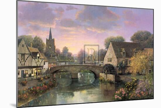 The Mill Pond-Alexander Sheridan-Mounted Art Print